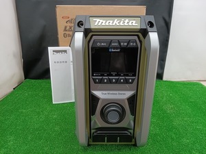 未使用品 makita マキタ 40Vmax/18V/14.4V/10.8V 充電式ラジオ MR005GZO オリーブ 本体のみ