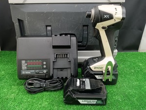 中古品 RYOBI リョービ 18V インパクトドライバ BID-11XR