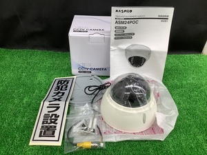 未使用品 マスプロ AHD ワンケーブル ドームカメラ 屋外用 防犯カメラ ASM24POC 【1】