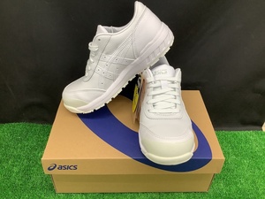 未使用品 アシックス asics 安全靴 ウィンジョブ CP700 ホワイト×ホワイト 22.5cm