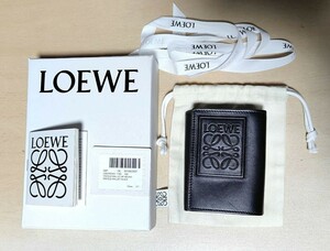 Loewe Try folding wallet three folding purse 