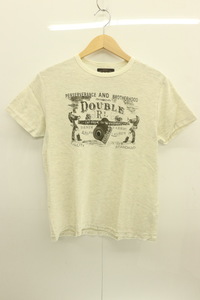 【中古】 RRL メンズTシャツ M Tシャツ RRL M 白 ホワイト ロゴ