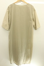 【中古】 maturely レディースワンピース - Nylon and Ripstop Escargot Dres maturely - ベージュ 肌色 無地_画像2