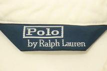 【中古】 Polo by Ralph Lauren メンズジャケット S スウィングトップ Polo by Ralph Lauren S 白 ホワイト 刺繍_画像3