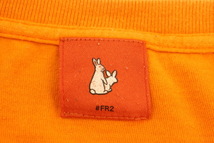 【中古】 FR2 メンズTシャツ L smoking kills Tシャツ FR2 L オレンジ 橙 プリント_画像3