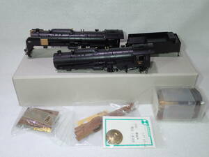 13. PEMP製 1/87 12mm 国鉄C622号機(東海道仕様)塗装完成品上廻のみジャンク+パーツ