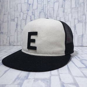 ESSENTIALS x NEW ERA 9FIFTY STRAPBACK WOOL TRUCKER キャップ 白 黒 エッセンシャルズ ニューエラ ストラップバック ウールトラッカーの画像2