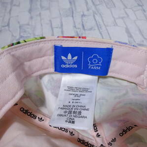 adidas Originals x The Farm Company キャップ フラワー 花柄 ピンク レディース 54～57cm アディダス オリジナルス ファームカンパニーの画像8