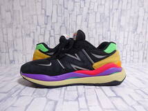 new balance M5740LB スニーカー マルチカラー 黒 銀 紫 赤 緑 茶色 水色 オレンジ メンズ 26cm US8 ニューバランス_画像5