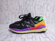 new balance M5740LB スニーカー マルチカラー 黒 銀 紫 赤 緑 茶色 水色 オレンジ メンズ 26cm US8 ニューバランス_画像4