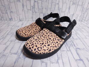 Coleman Slippon Sandal Leopard Patter