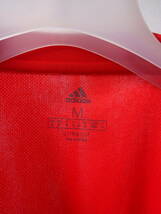 adidas CLIMALITE サッカーベルギー代表 半袖ユニフォーム ホーム 赤 メンズ O アディダス クライマライト_画像4
