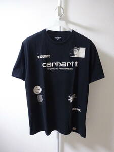 carhartt 半袖Tシャツ EXQUISITE ESCAPE 黒 メンズ XL カーハート