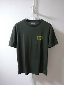 Marmot с коротким рукавом T -Fish Mountain Works Katakana Katakana Khaki Men's Marmot