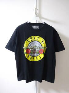 GUNS N' ROSES 半袖Tシャツ バンド 黒 レディース M ガンズアンドローレズ