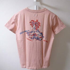 SUN SURF x BEAMS BOY 半袖ポケットTシャツ ハワイ オアフ サーファー ピンク レディース サンサーフ ビームスボーイ 東洋エンタープライズの画像4