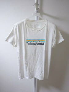 patagonia 半袖Tシャツ レギュラーフィット 白 レディース S パタゴニア