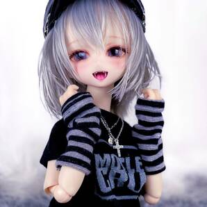 【p-house】 DDH-10 カスタムヘッド アイ 舌パーツ×2種 ソフビ盛り SW肌 の画像9