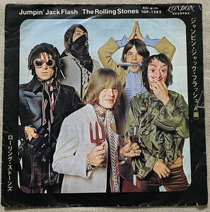 シングル ローリング・ストーンズ ジャンピン・ジャック・フラッシュ Rolling Stones Jumpin' Jack Flash Child Of The MoonTOP-1282