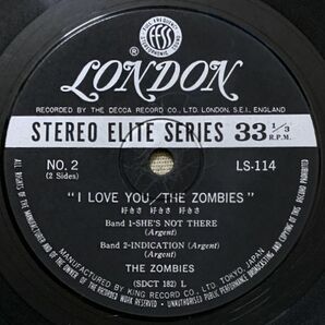 4曲入EP ゾンビーズ 好きさ 好きさ 好きさ 恋はノー・ノー・ノー シーズ・ノット・ゼア インディケイション Zombies I Love You LS114 の画像7