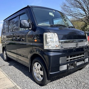 ★ H22 エブリィワゴン JPターボ 地区限定車 予備検付き 機関良好 ナビ フルセグ パワースライドドア ★ の画像7