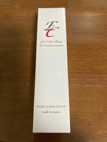 弱酸性 美容液 EC モイスチャーエッセンス 60ml 生コラーゲン 保湿 ハリ 弾力 新品 送料無料