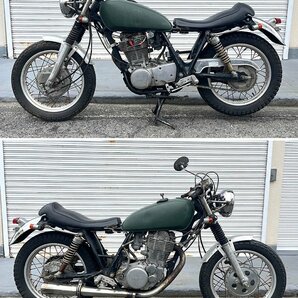 SR400 1JR 純正 イグニッションキー等3点セット f38-36s6 メインスイッチ タンクキャップの画像7