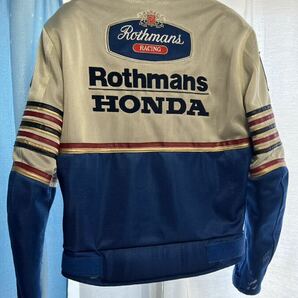 ホンダ バイク用 メッシュジャケット Mサイズ ロスマンズ Rothmans ライディングジャケット 中古 の画像4