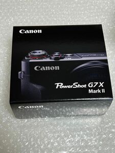 新品　Canon PowerShot G7 X Mark II メーカー1年保証付　高級コンテジ　