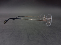 ▽ 【268】 カルティエ メガネ CT0152S-004 / Cartier アイウェア Eyewear 眼鏡 フチなし オーバル フレーム 伊達 伊達メガネ_画像7