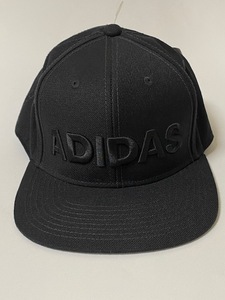 adidas アディダス SNAPBACK スナップバック 吸湿速乾 Cap キャップ 帽子 ブラック / ブラック 展示未使用品