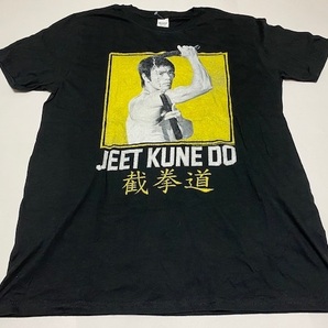 ブルース・リー 李 小龍 Bruce Lee 截拳道 JEET KUNE DO 半袖 Tシャツ ブラック Lサイズ 展示未使用品の画像1