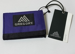 GREGORY Gregory CARD CASE складывающийся пополам магнит тип футляр для карточек violet экспонирование не использовался товар 