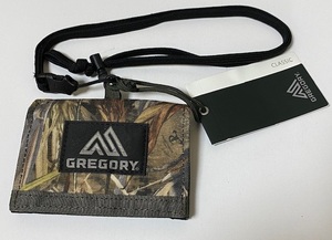 GREGORY グレゴリー ID HOLDER ネーム ホルダー ストラップ付 カモフラージュ 展示未使用品