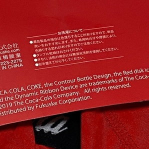 福助 Coca-Cola コカ・コーラ ロング ボクサーブリーフ Lサイズ 84-94㎝ レッド 展示未使用品の画像7