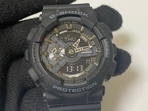 カシオ CASIO Gショック G-SHOCK BIG CASE ビッグケース アナデジモデル ブラック GA-110-1BJF 展示未使用品