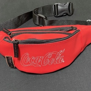 Coca-Cola コカ・コーラ ヒップバック / ウエストポーチ 3つポケット 展示未使用品 訳ありの画像1