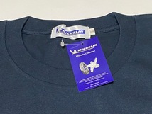 MICHELIN ミシュラン Tourist 半袖 Tシャツ ネイビー Lサイズ 展示未使用品T_画像3