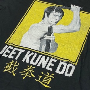 ブルース・リー 李 小龍 Bruce Lee 截拳道 JEET KUNE DO 半袖 Tシャツ ブラック Lサイズ 展示未使用品の画像2