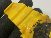 カシオ CASIO Gショック G-SHOCK Camouflage Series カモフラージュシリーズ イエロー GA-110CM-9AJF 展示未使用品_画像6