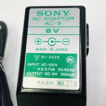 ★送料無料★匿名配送★ソニーSONY WM-D6(C) TC-D5(M) 用 ACアダプター AC-9　スカイセンサー　_画像2