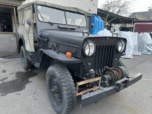 売切り！！ウイリス　ジープ　WILLYS　CJ3B　稀少　昭和　37年　登録　三菱　JH4　エンジン　JEEP　メーター表示距離811004km