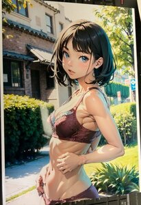  digital illustration oli Cara A4 printing request original adult young lady beautiful woman . person all age anime game cosplay manga movie 