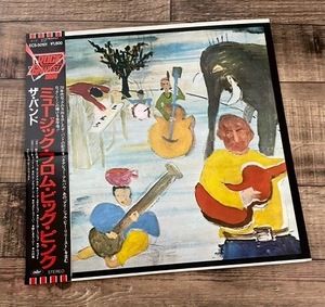 LP■THE BAND★ザ・バンド / MUSIC FROM BIG PINK ジャケットはボブ・ディラン作画、誉れ高きロックの大名盤。