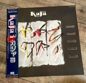 LP 国内盤■カジャ★KAJA 3 KaJa カジャグーグー「Crazy Peoples Right to Speak 」UKポップスのスーパーアイドル、3rdアルバム。