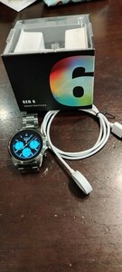  beautiful goods Fossil Gen6 FTW4059 accessory * original box equipped Smart watch 