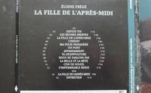 CD+DVD◆ ELODIE FREGE ◆ LA FILLE DE L'APRES-MIDI ◆ 輸入盤 ◆ エロディ・フレジェ ◆_画像2