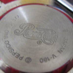 PEPSI-COLA アンティークロゴの腕時計。の画像3