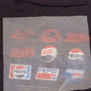  PEPSI HISTORY 1988-2005 ロゴ サントリーオリジナルデザイン シャツジャケット。の画像3