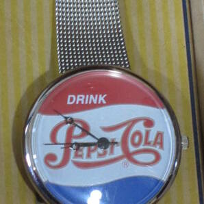PEPSI-COLA アンティークロゴの腕時計。の画像5